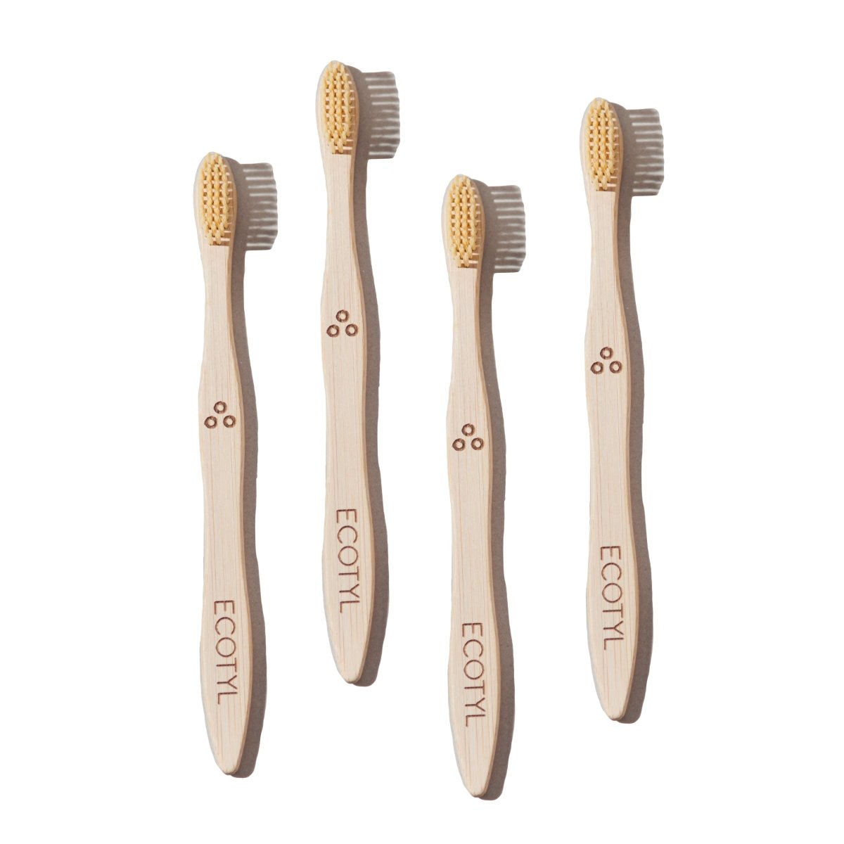 Bamboo Tooth Brush | Ultra Soft Bristles | Set of 4 – Tooth Brush on Brown Living™. SKU: EEFSTB00001_BL8048. Img 5.