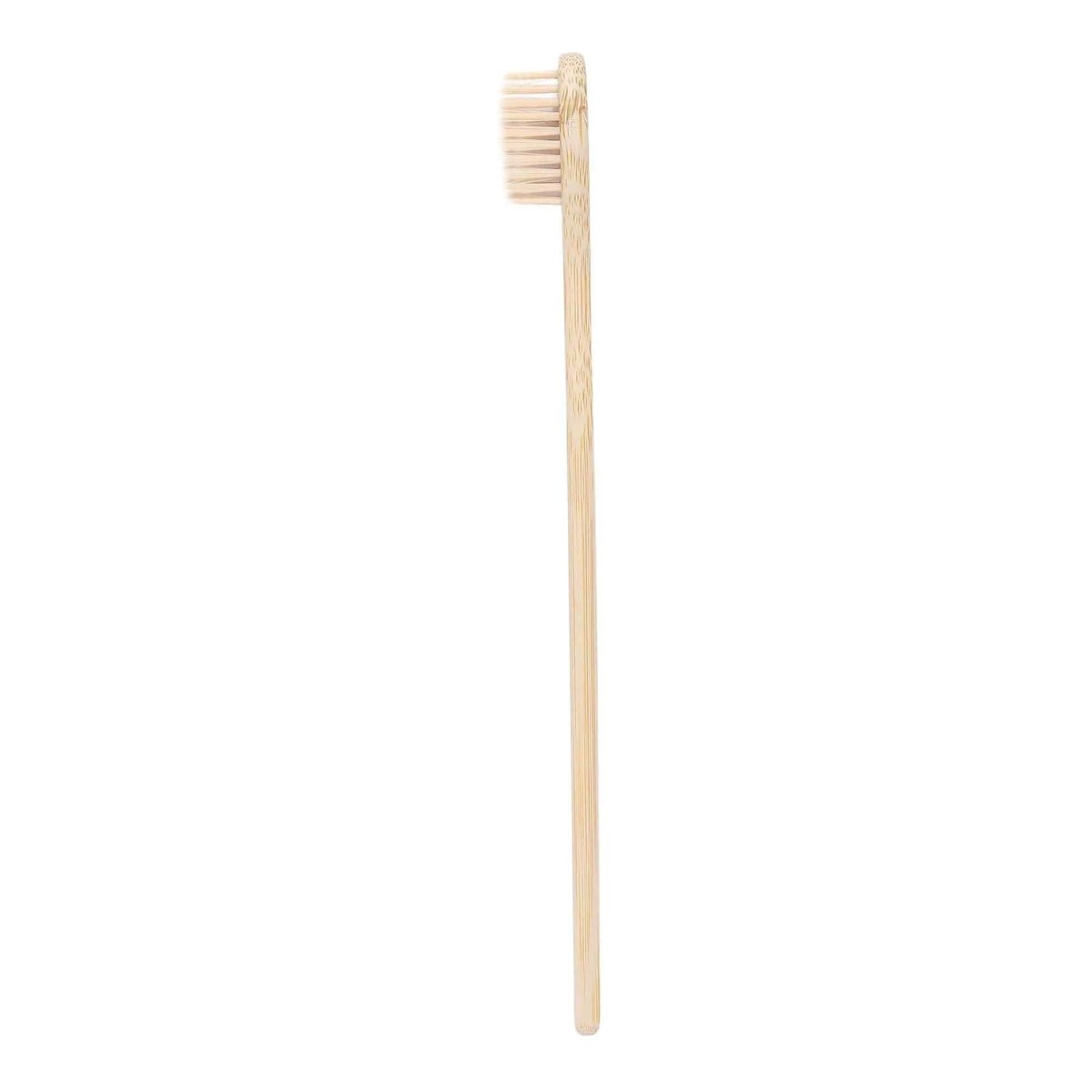 Bamboo Toothbrush With Plant Based Bristles Pack of 4 – Tooth Brush on Brown Living™. SKU: BAMBOOLOGY - BTAW21TB61. Img 4.