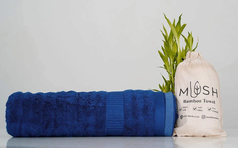 Buy Bamboo Towel - Ultra Soft, Absorbent and Anti Microbial 600 GSM Bath Towel 29 X 59 Inches | Shop Verified Sustainable Bath Linens on Brown Living™