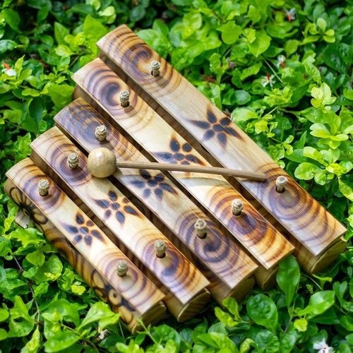 Bamboo Xylophone - 5 notes | Verified Sustainable by Brown Living™