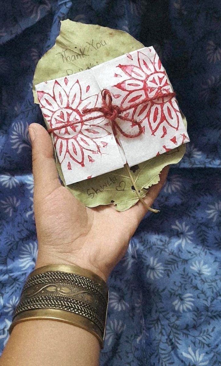 Bani Textile Earring | Handcrafted | Verified Sustainable by Brown Living™