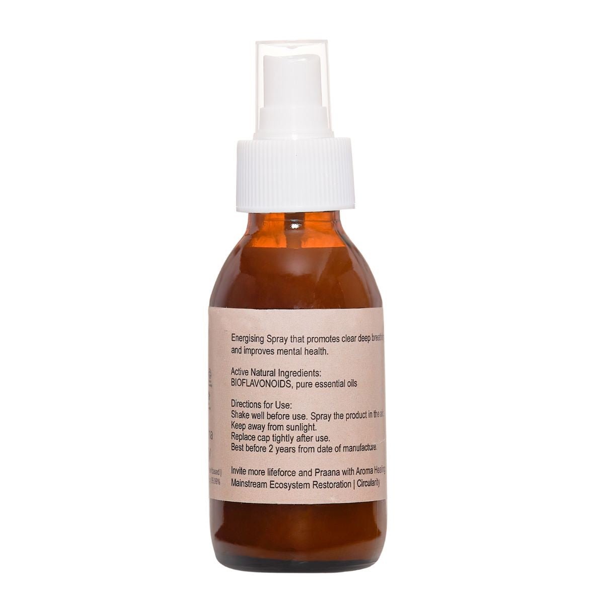Basil Energizing Spray Natural Air Freshner - 100ml – Candles & Fragrances on Brown Living™. SKU: ARH_02. Img 3.