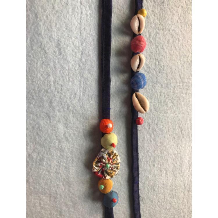 Beads & Shell Rakhis Pack Of 2 | Verified Sustainable by Brown Living™