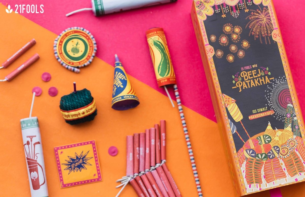 Beej Patakha - Crackers That Grow Into a Plant – Gift Giving on Brown Living™. SKU: 172 - 09851 - 21FO - 320. Img 1.