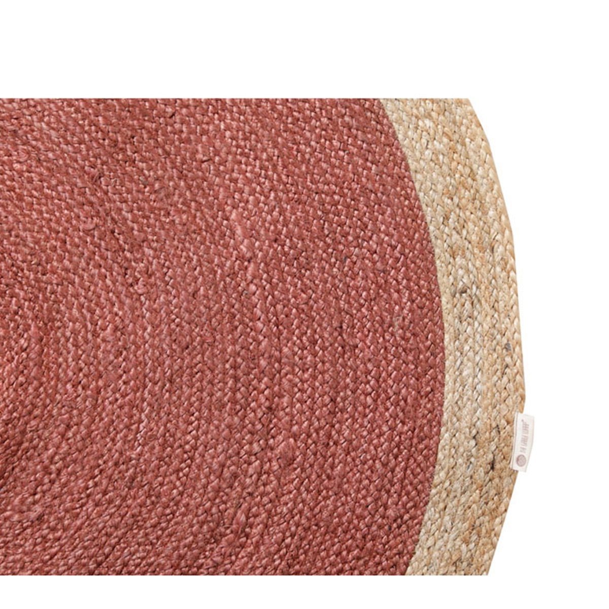 Bestrew Jute Rug ( Rust) | Verified Sustainable by Brown Living™