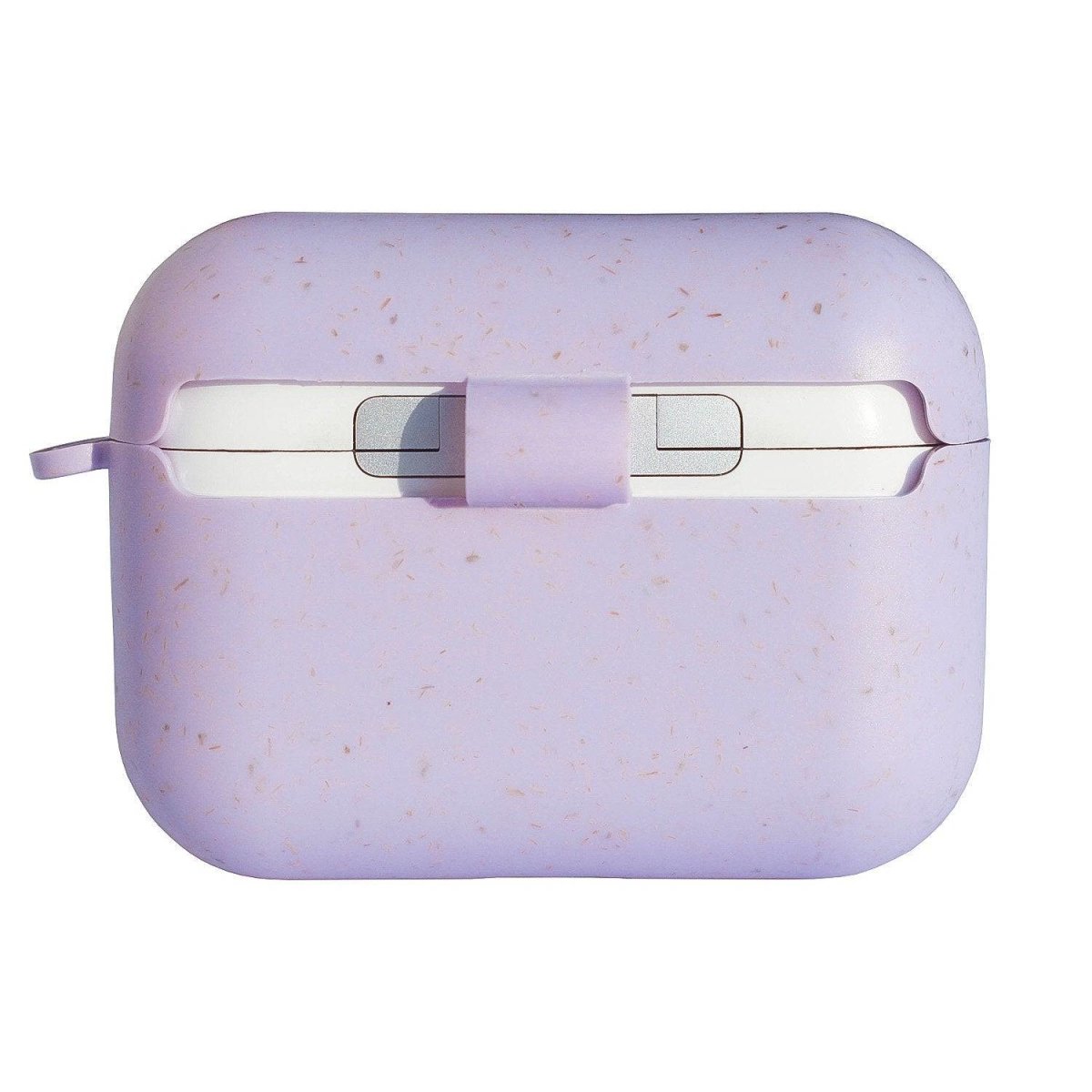 Biodegradable Eco - Friendly Wheat Straw AirPods Cover - Lavender Mist – Tech Accessories on Brown Living™. SKU: 177 - 13655 - APP - 006. Img 3.