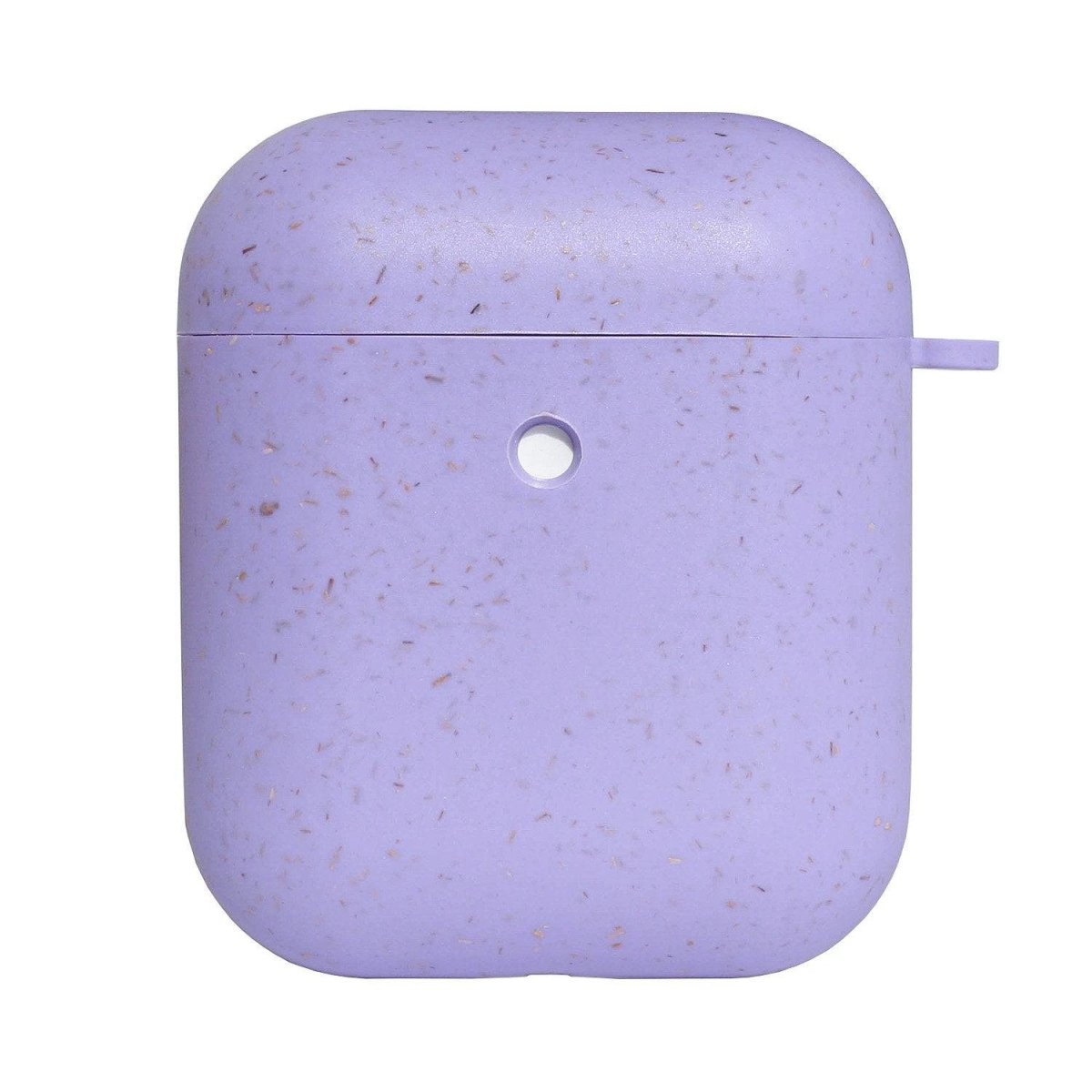 Biodegradable Eco - Friendly Wheat Straw AirPods Cover - Lavender Mist – Tech Accessories on Brown Living™. SKU: 177 - 13655 - APP - 006. Img 5.