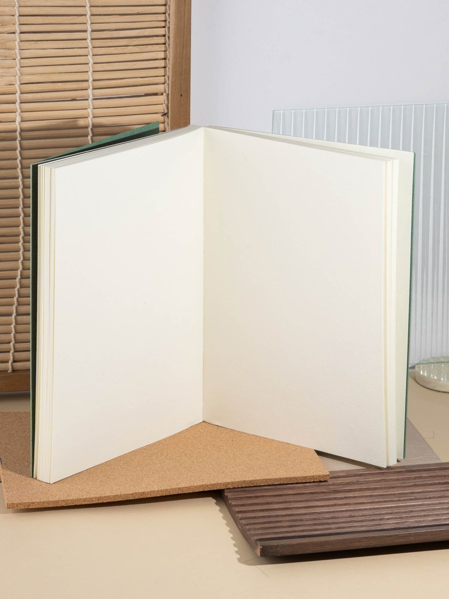 Blank Notebook - A4 | 300 gsm blended banana fibre paper | Verified Sustainable by Brown Living™
