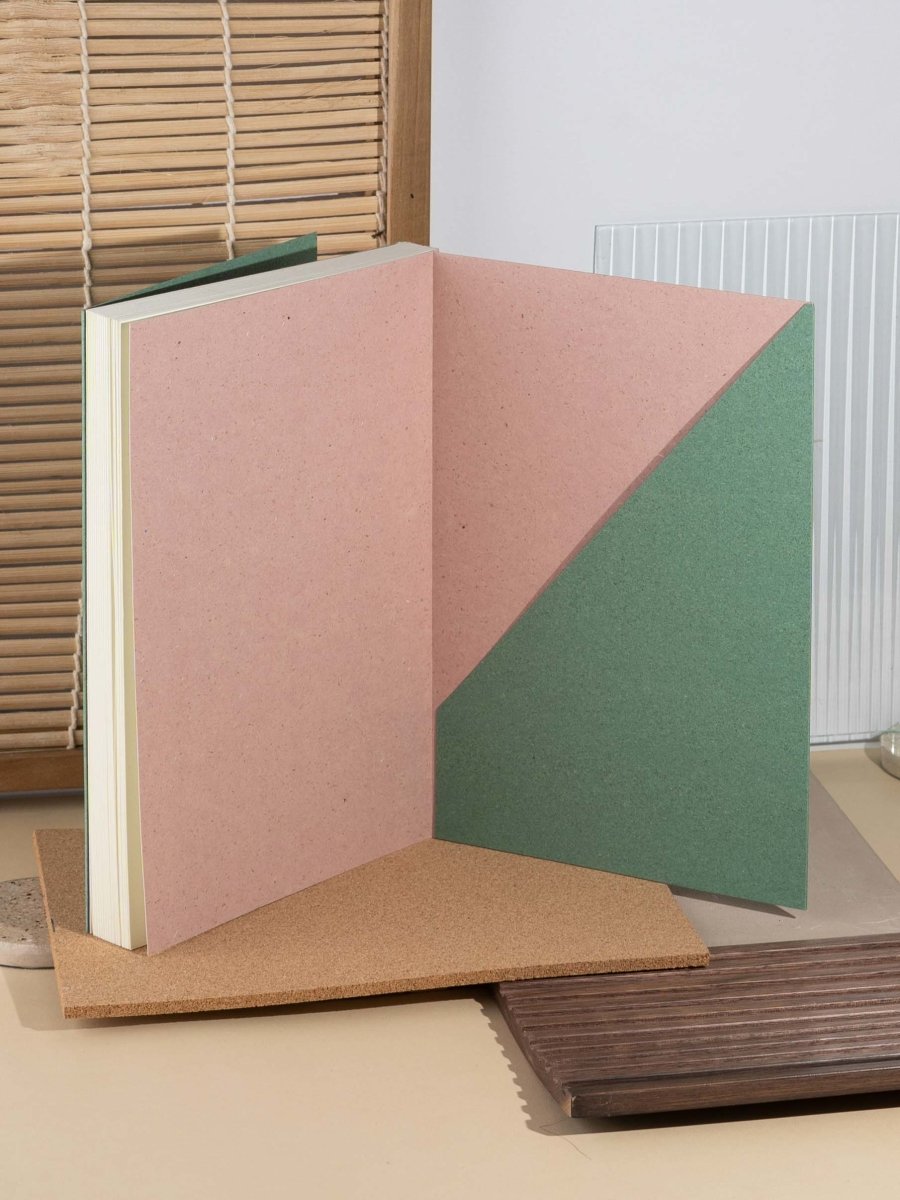 Blank Notebook - A4 | 300 gsm blended banana fibre paper | Verified Sustainable by Brown Living™