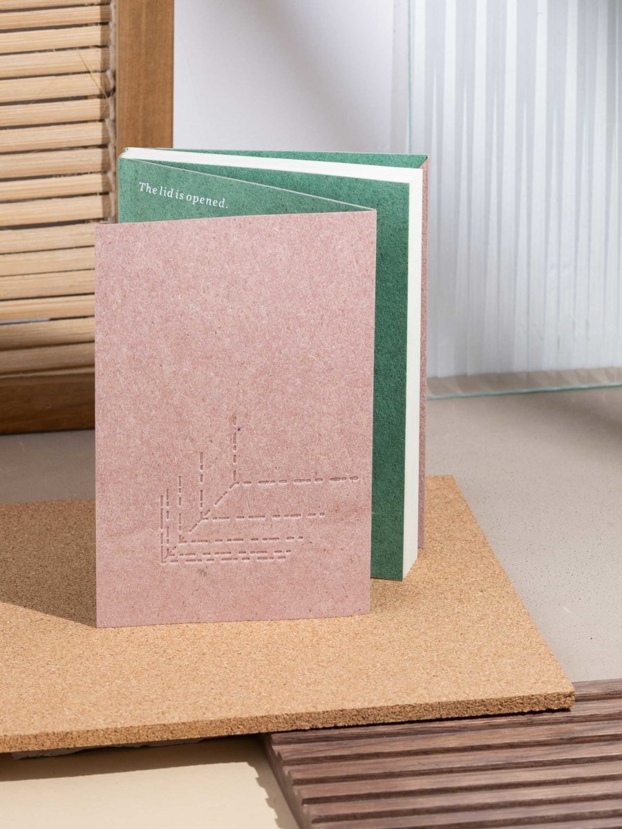 Blank Notebook - A6 | 300 gsm blended banana fibre paper – Notebooks & Notepads by Paperdom available on Brown Living™. . SKU: Blank Notebook - A6. Img 1.