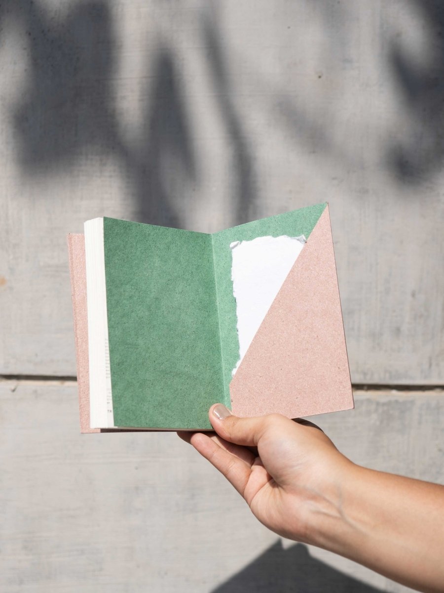 Blank Notebook - A6 | 300 gsm blended banana fibre paper – Notebooks & Notepads by Paperdom available on Brown Living™. . SKU: Blank Notebook - A6. Img 6.
