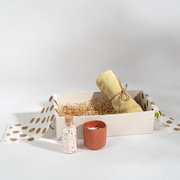Buy Blissful Bath Gift Hamper - Sustainable Self Care | Shop Verified Sustainable Products on Brown Living