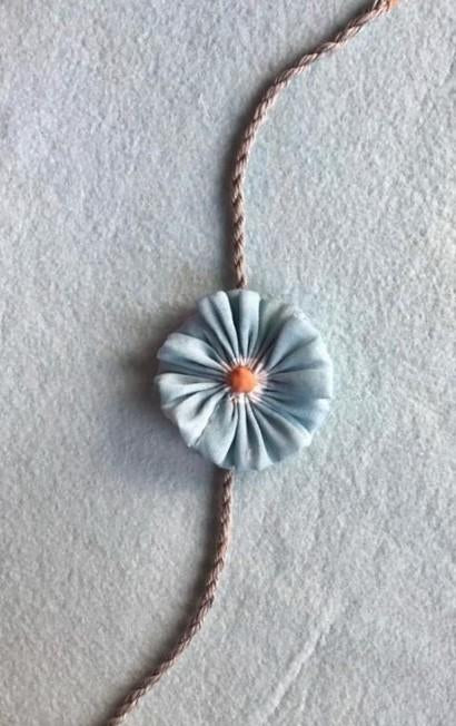 Blue Daisy Rakhi | Verified Sustainable by Brown Living™