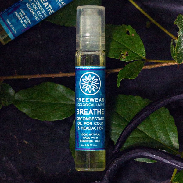 Buy Breathe - Roll-on for Colds & Headaches (10ml) | Shop Verified Sustainable Essential Oils on Brown Living™