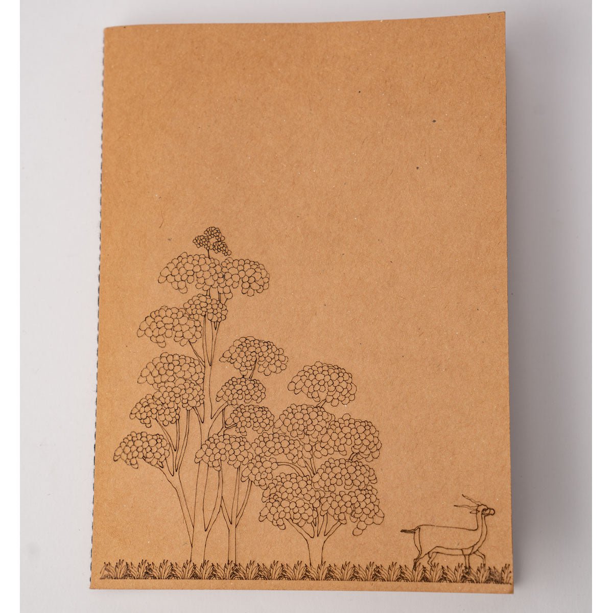 Handmade Paper Diary Art Journal – Notebooks & Notepads on Brown Living™. SKU: D001. Img 2.