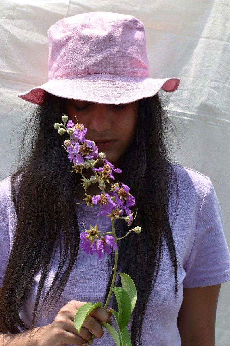 Bucket Hat - Pink – Womens Accessories on Brown Living™. SKU: amalgam - HPBHSU25_Pink. Img 2.