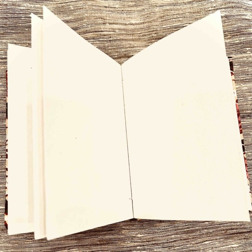 Calla Lliy - Upcycled Fabric - Pocket Diary | Verified Sustainable by Brown Living™