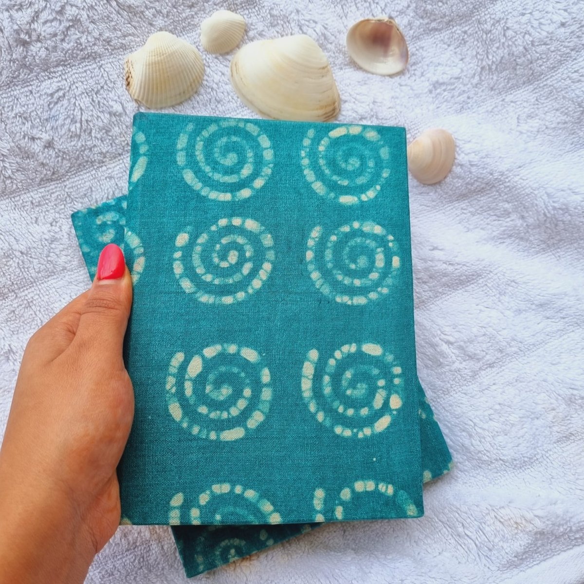 Calmness - Upcycled Handloom Fabric Journal | Verified Sustainable by Brown Living™