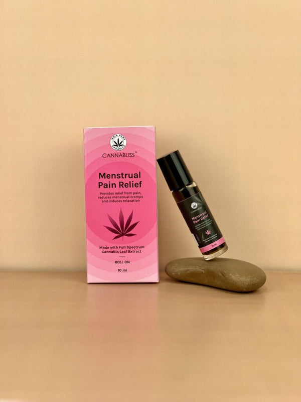 Buy Cannabliss Menstrul Pain Relief - 10 ML | Shop Verified Sustainable Essential Oils on Brown Living™