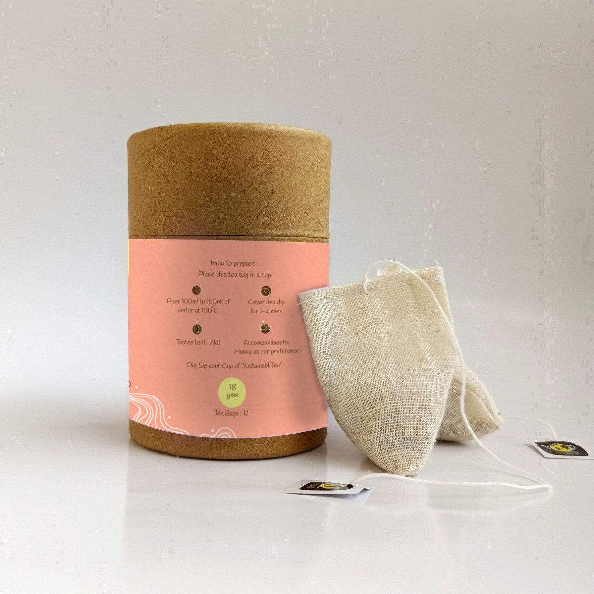 Chai Mast Masalewali | Black Tea Bags - 18gms | Verified Sustainable by Brown Living™