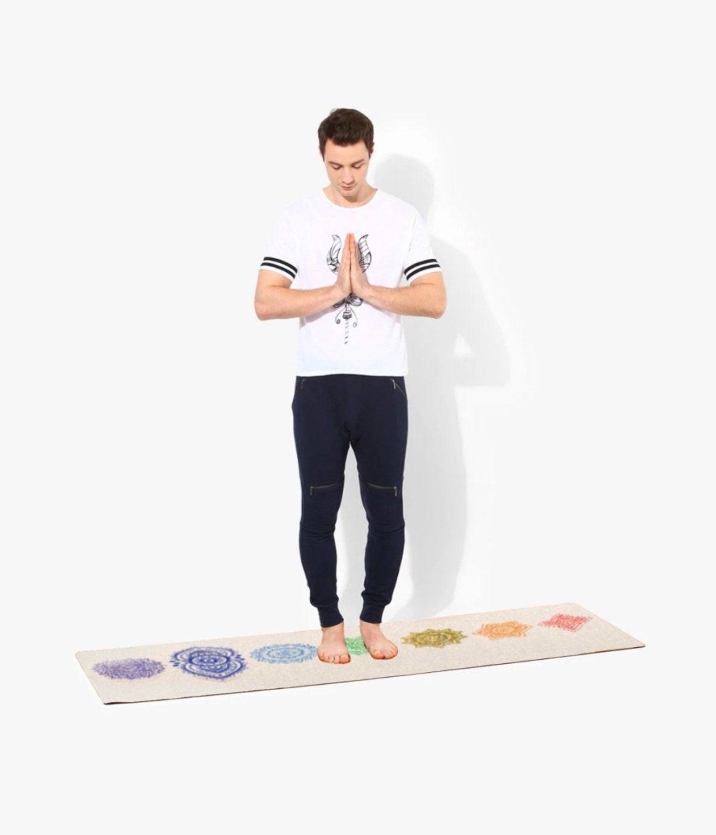 Chakra Hemp Yoga Mat | Verified Sustainable by Brown Living™