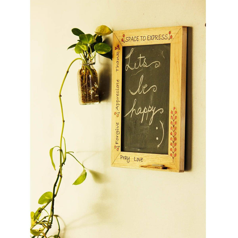 Buy Chalk Board - Space to express! | Shop Verified Sustainable Decor & Artefacts on Brown Living™