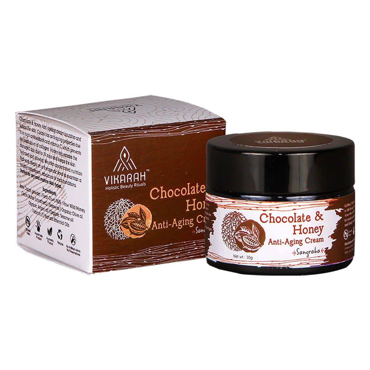 Chocolate And Honey Anti - Aging Cream | Verified Sustainable by Brown Living™