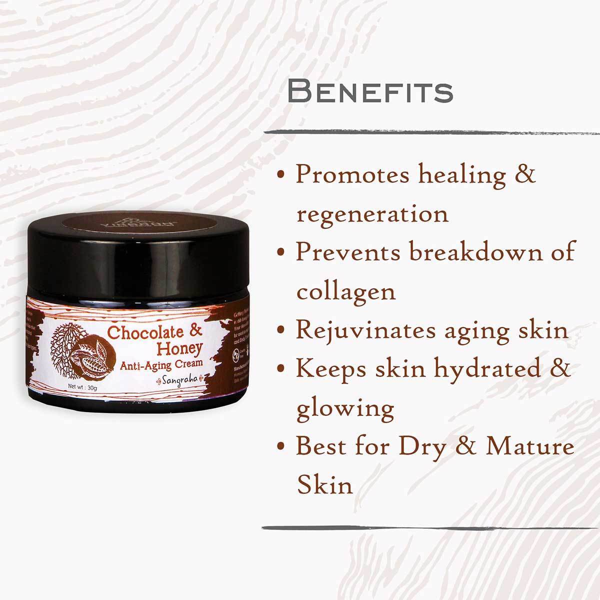 Chocolate And Honey Anti - Aging Cream | Verified Sustainable by Brown Living™