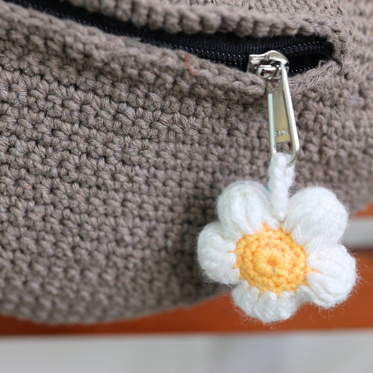 Classic Crochet Fanny Pack Bag – Womens Bag on Brown Living™. SKU: SAR021. Img 3.