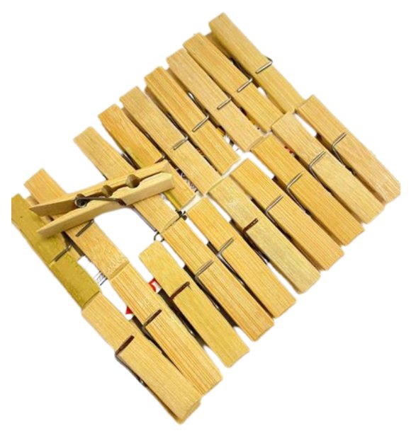 Cloth Pegs (Bamboo) - Pack of 20 – Decor & Artefacts on Brown Living™. SKU: OEP300. Img 3.
