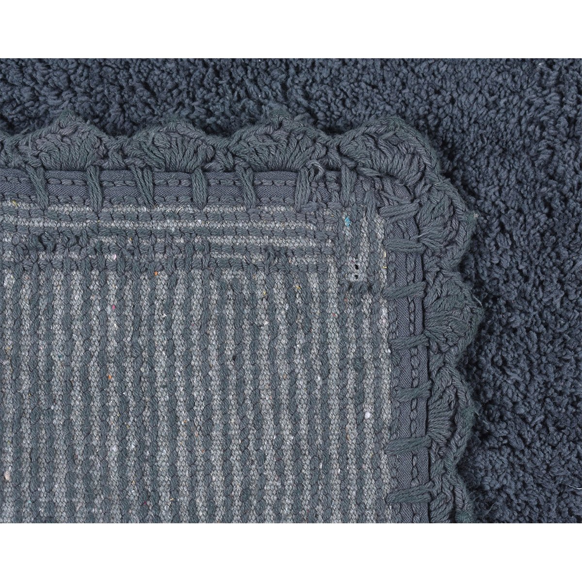 Cloud Walk Rectangle Bathmat - Dark Grey – Mats & Rugs on Brown Living™. SKU: TGW150072. Img 2.