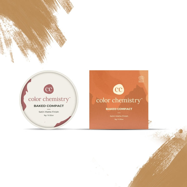 Buy Color Chemistry Certified Organic Baked Compact - Tea | Shop Verified Sustainable Makeup Compact on Brown Living™