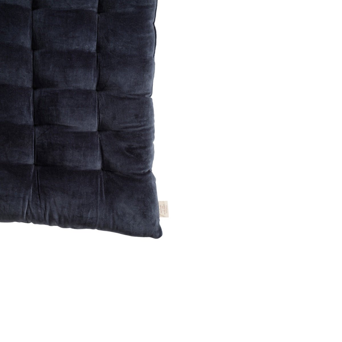 Colour Blocking Velvet Futon (Navy) | Verified Sustainable by Brown Living™