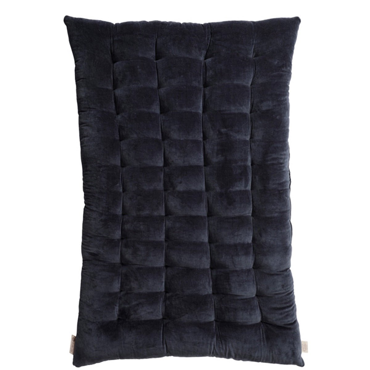 Colour Blocking Velvet Futon (Navy) | Verified Sustainable by Brown Living™