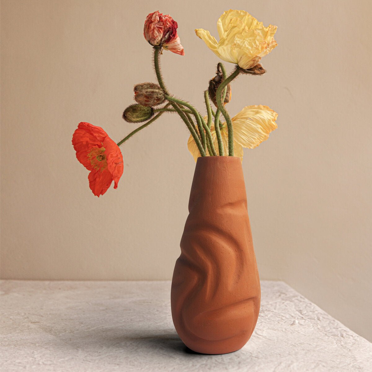 Darling Profiled Flower Vase | Home Decor – Decor & Artefacts on Brown Living™. SKU: VS - DRL/PRF. Img 1.