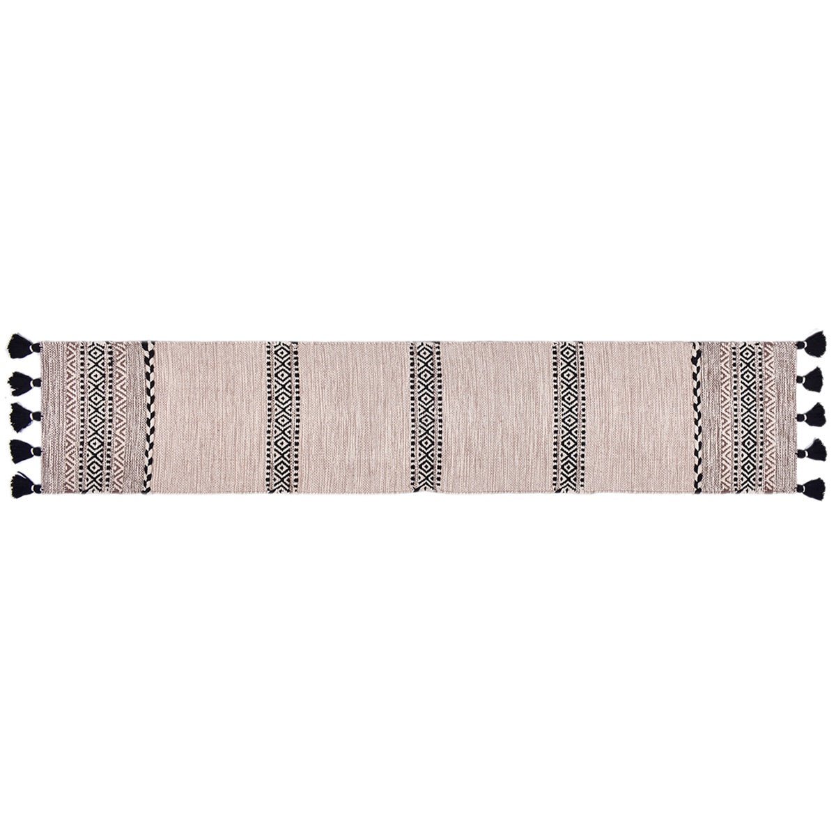 Diamond Woven Cotton Runner | Verified Sustainable by Brown Living™