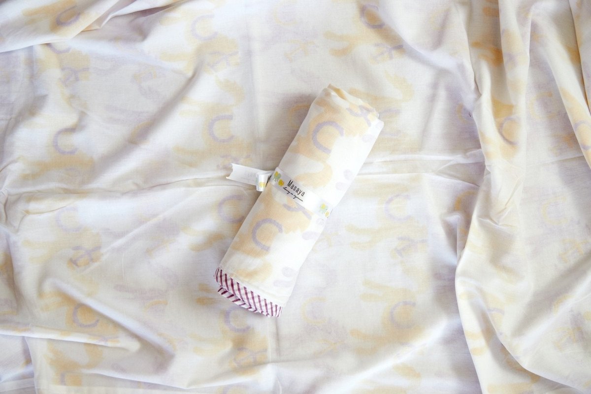 Dohar - I Am Going To The Circus - Yellow – Bed Linens on Brown Living™. SKU: 249 - 16151 - MSY - CDB - 0031E - Yellow. Img 4.