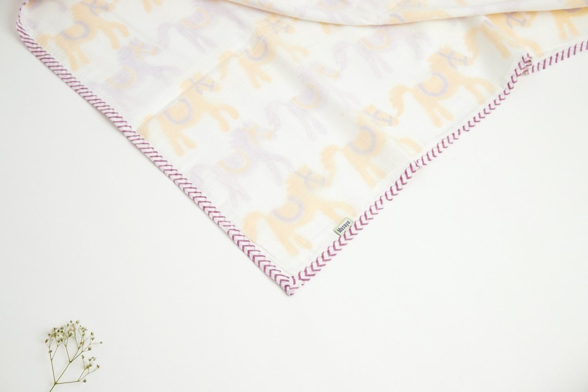 Dohar - I Am Going To The Circus - Yellow – Bed Linens on Brown Living™. SKU: 249 - 16151 - MSY - CDB - 0031E - Yellow. Img 16.