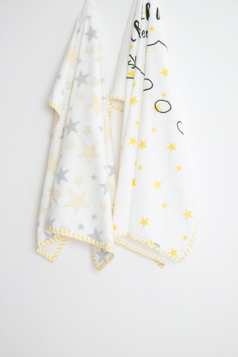 Dohar - Superbaby Flies Over Town - Emroidered – Bed Linens on Brown Living™. SKU: 249 - 16145 - MSY - CDB - 0031C - BlackEmb. Img 12.