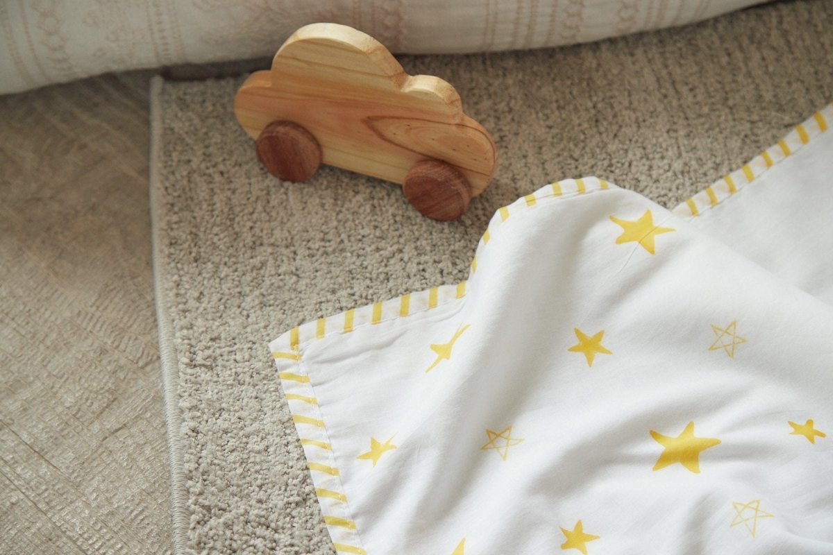 Dohar - Superbaby Flies Over Town - Emroidered – Bed Linens on Brown Living™. SKU: 249 - 16145 - MSY - CDB - 0031C - BlackEmb. Img 16.