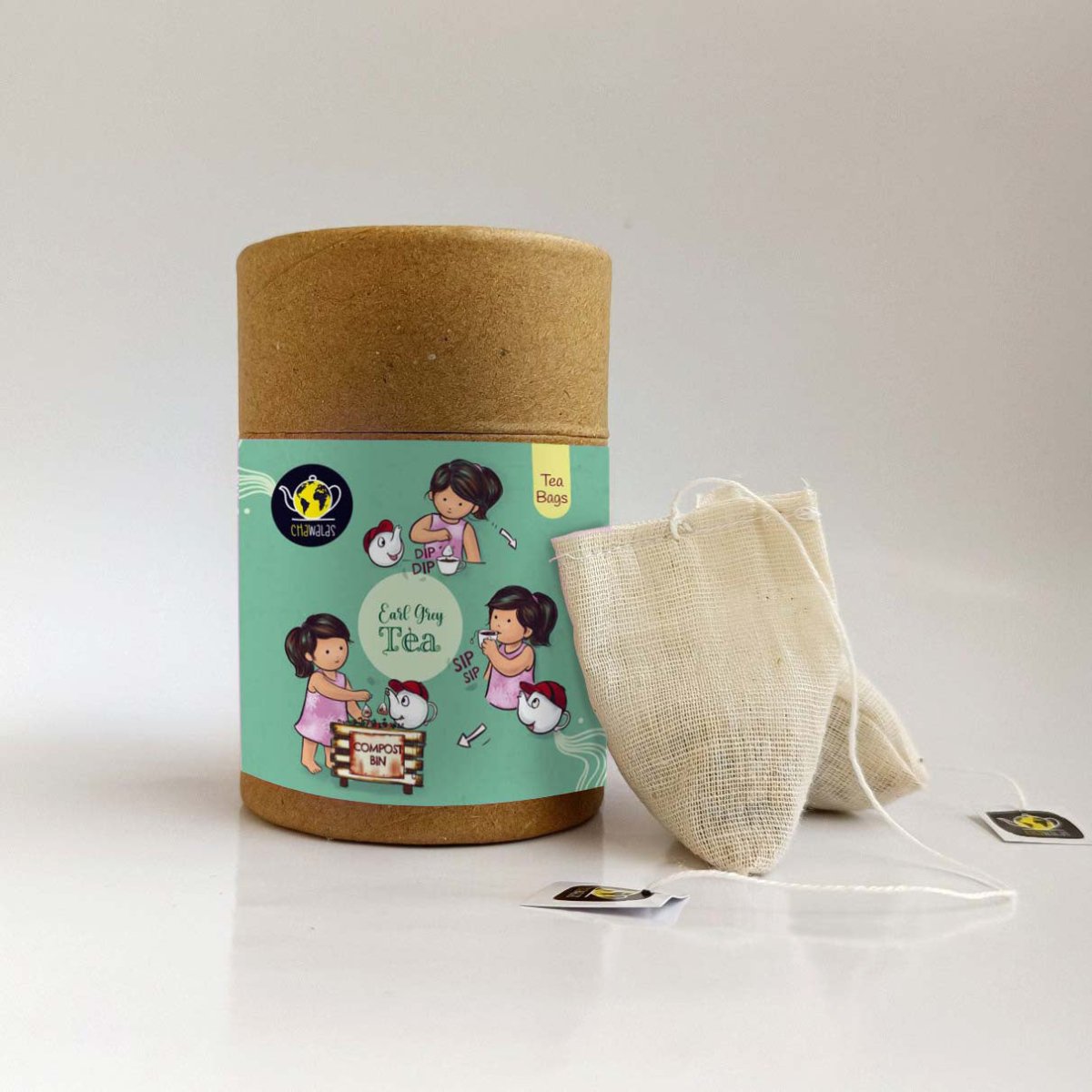 Earl Grey English Tea | Teabags - 18gms | Verified Sustainable by Brown Living™