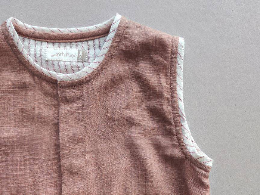 Earth Brown Baby Onesie – Kids Onesies on Brown Living™. SKU: 067 - 03512 - C1O00BB13PR. Img 3.