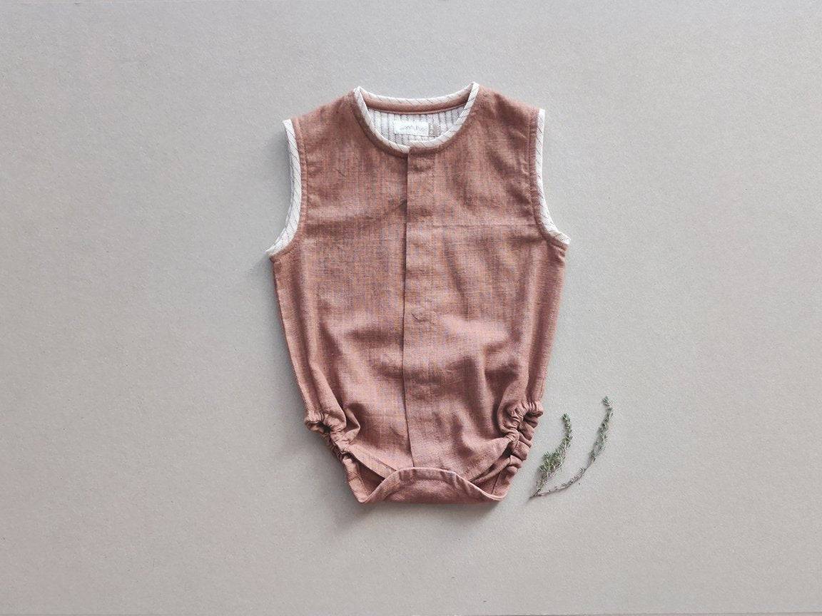 Earth Brown Baby Onesie – Kids Onesies on Brown Living™. SKU: 067 - 03512 - C1O00BB13PR. Img 1.