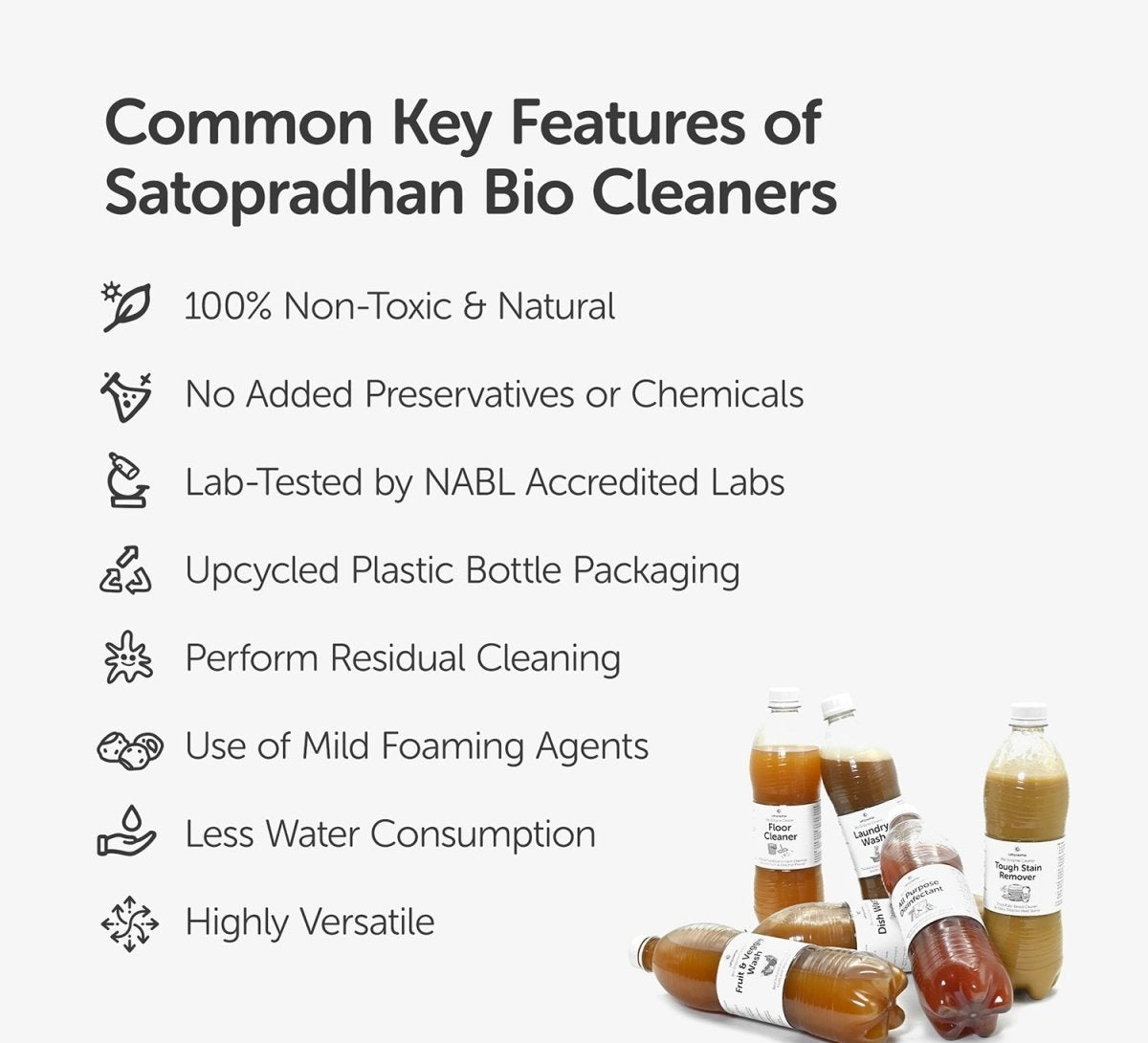 Eco Friendly Bio Enzyme Floor Cleaner 750ml – Cleaning Products on Brown Living™. SKU: 2BE - FC7H. Img 3.