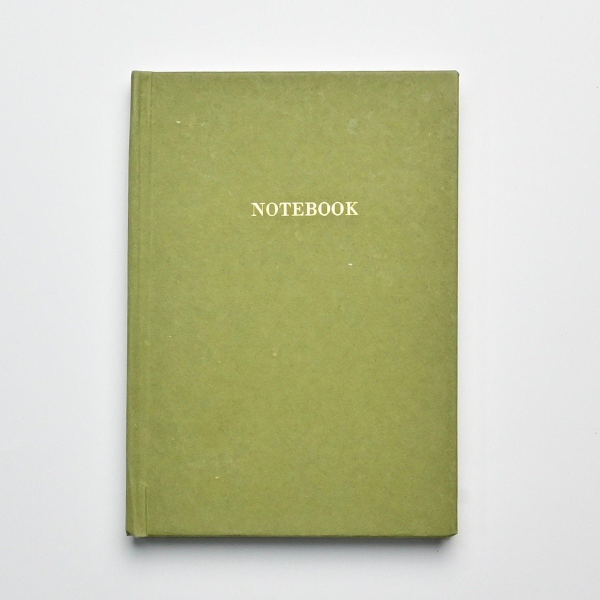 Eco - friendly Tree Free Hardbound Notebook | Olive | Verified Sustainable by Brown Living™