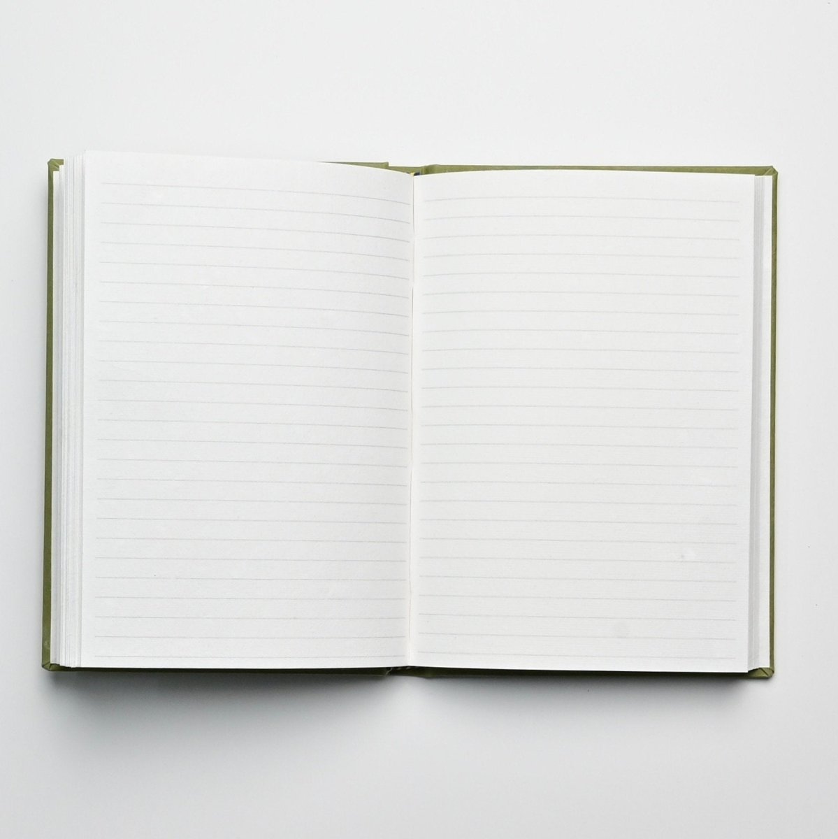Eco - friendly Tree Free Hardbound Notebook | Olive | Verified Sustainable by Brown Living™