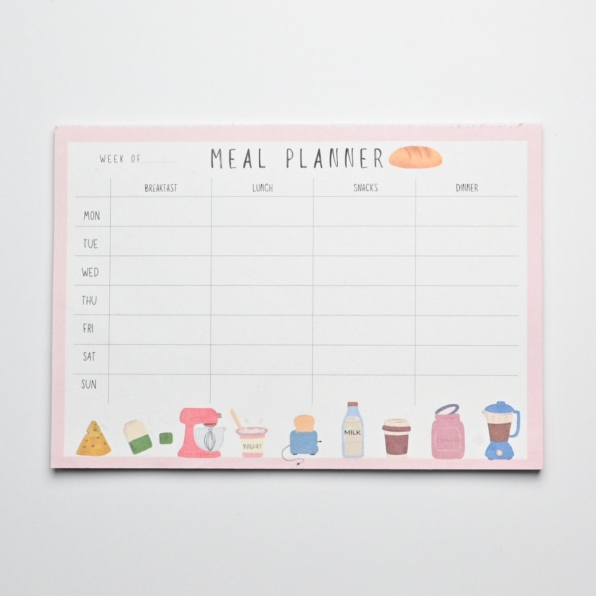 Eco - friendly Tree Free Meal Planner | Verified Sustainable by Brown Living™