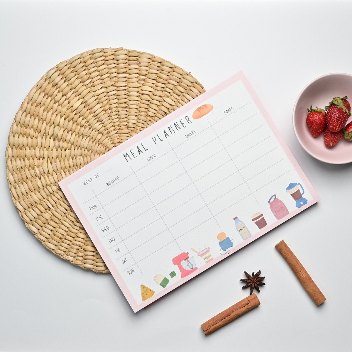 Eco - friendly Tree Free Meal Planner | Verified Sustainable by Brown Living™