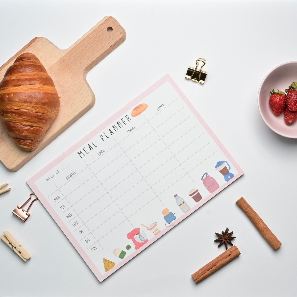 Eco - friendly Tree Free Meal Planner | Verified Sustainable by Brown Living™