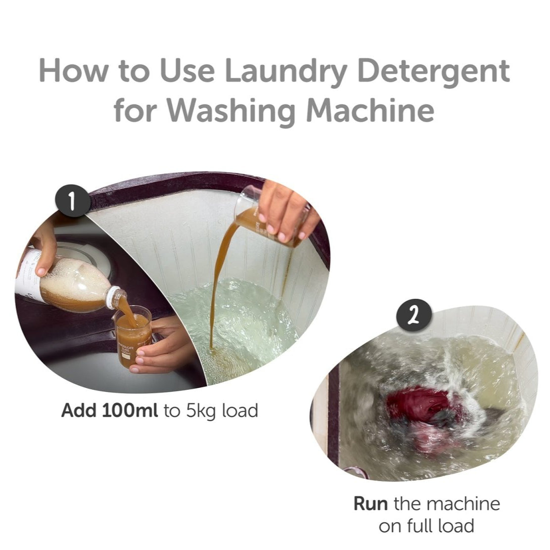 Enzyme Laundry Liquid 750ml | Biodegradable, Baby & Pet Safe – Cleaning Products on Brown Living™. SKU: 2BE - LW7H. Img 7.